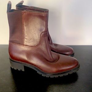 Brown Cole Haan waterproof boots, like new